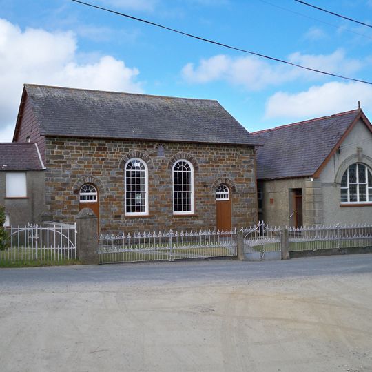 Vestry attached to left of Llwyncelyn Independent Chapel