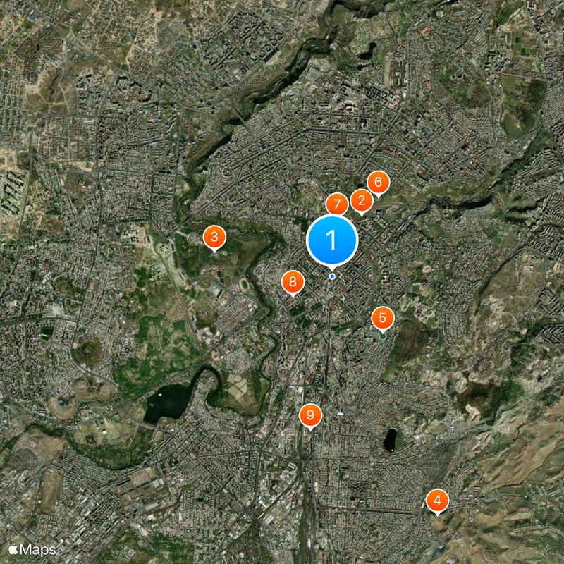 Yerevan Map