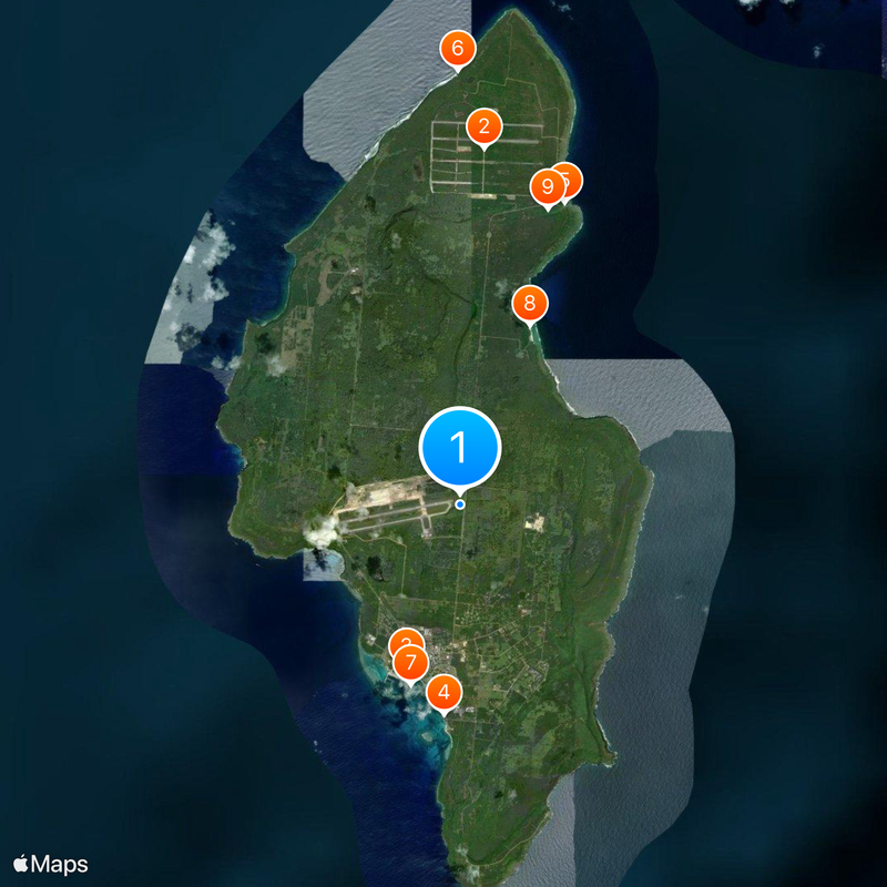 Tinian Map
