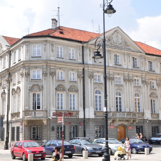 Kamienica - pałac Andrzeja Stanisława Kostki Załuskiego, tzw. Poczta Saska