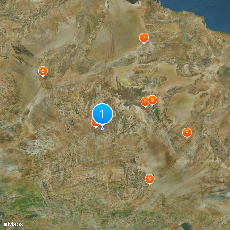 Tamanrasset Province Map