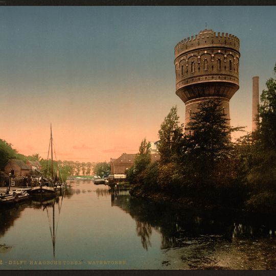 Water tower in Delft