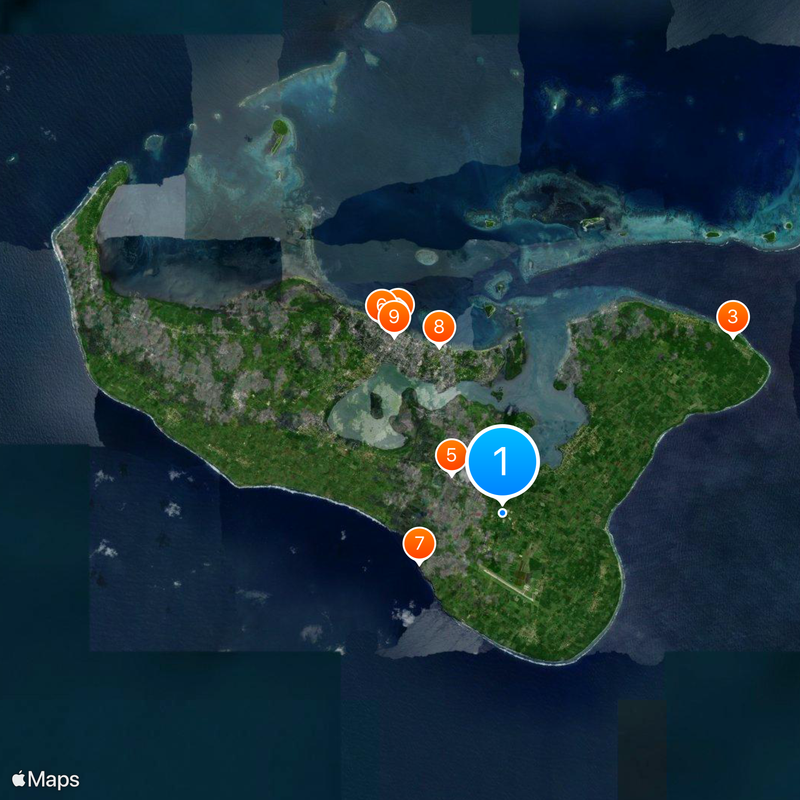 Tongatapu Map