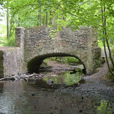 Kanal und Brücke am Sorgenlos