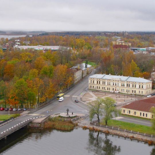 Petrovskaya Square in Vyborg
