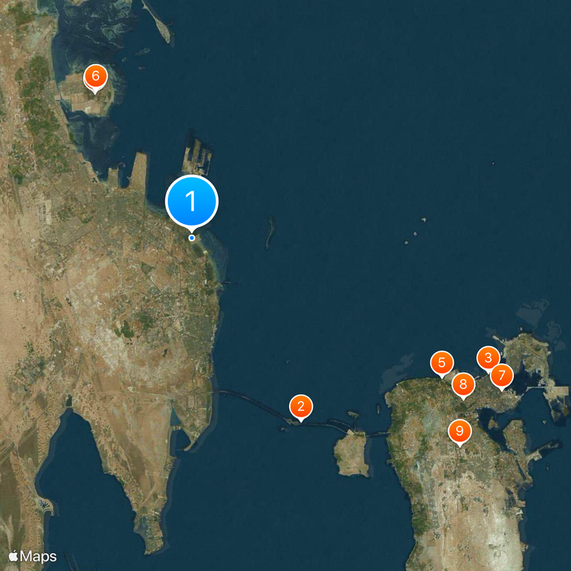 Imam Abdulrahman Bin Faisal University Map