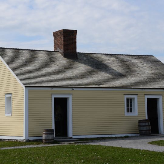 Fort George officers' kitchen