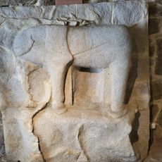 Verraco torre norte puerta de San Vicente