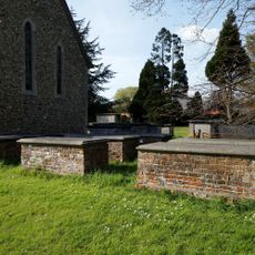 Group Of 15 Tomb Chests, Comprising All Those To Masham And Cleeve Families In All Saints' Churchyard, To East And North East Of Chancel