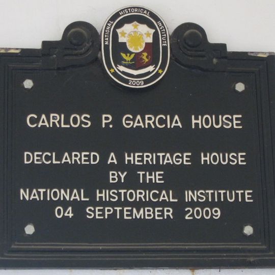 Carlos P. Garcia Heritage House