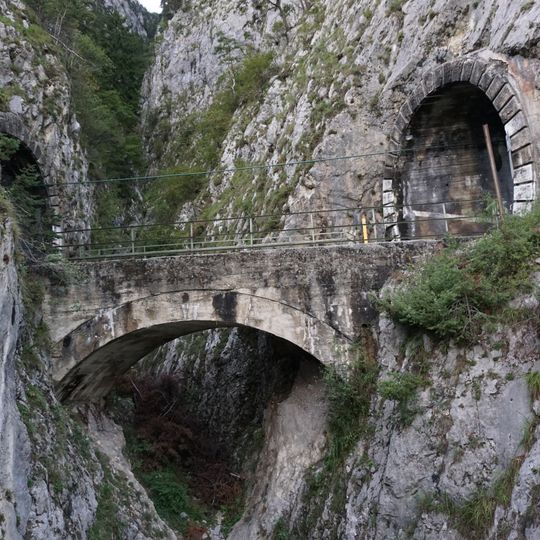 Mittenwaldbahn - Jaufentalbrücke
