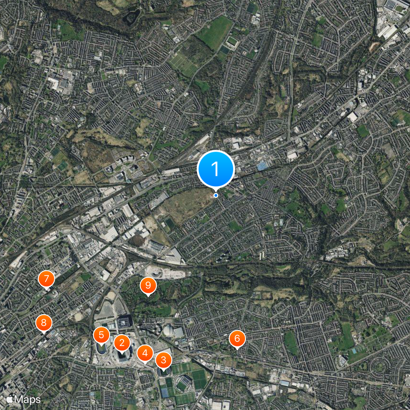 Newton Heath Map
