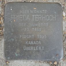 Stolperstein dedicated to Frieda Terhoch