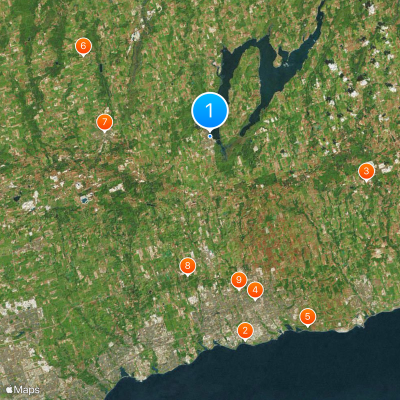 Port Perry Map