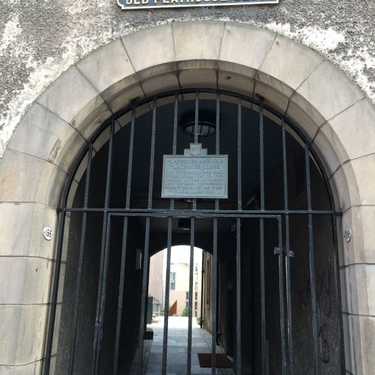 Edinburgh, 196 Canongate, Old Playhouse Close