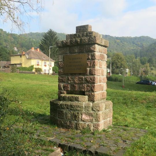 Pomník osvobození v Mojžíři