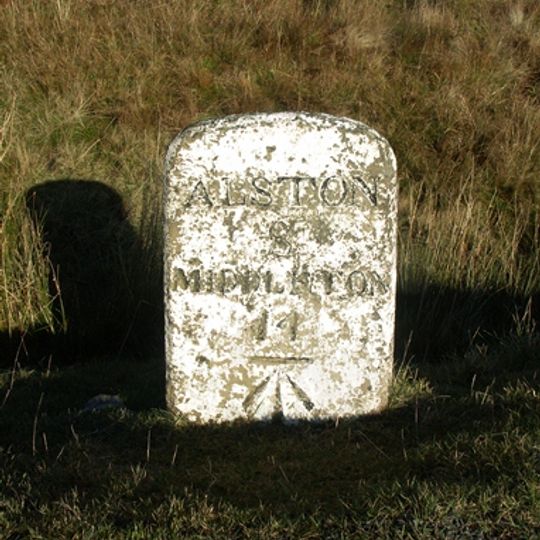 Milestone Half Way Between Darngill And Crookburn Bridges