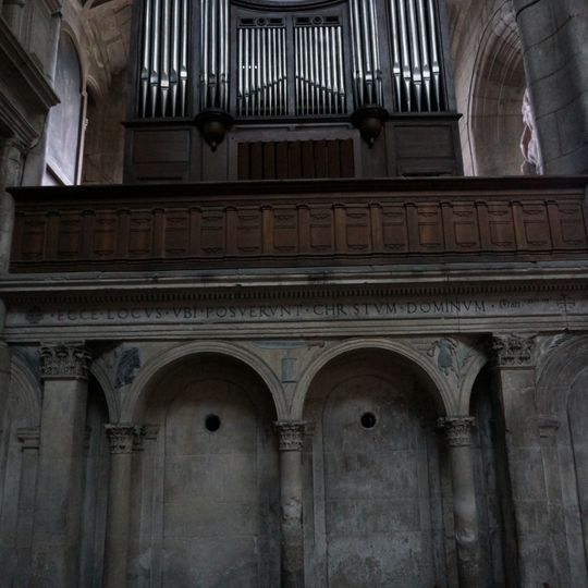 Orgue de tribune de l'église Saint-Nicolas de Troyes