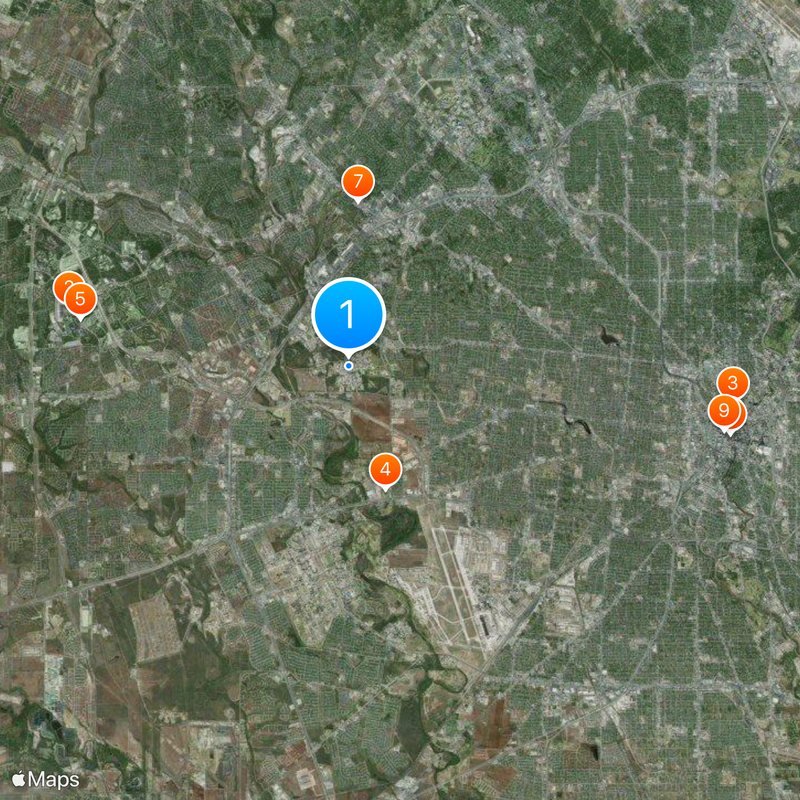 Southwest Research Institute Map