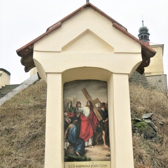Kaplička VIII. zastavení křížové cesty u Ostrého