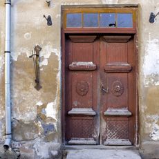 Exterior doors at Kalna iela 23, Kuldīga