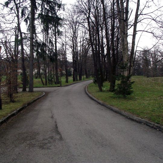 Manor park in Rychwałd