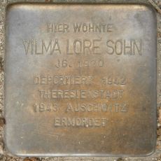 Stolperstein dedicated to Vilma Lore Sohn