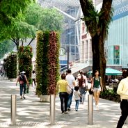 Bedeutende Straßen und Einkaufsviertel in Asien