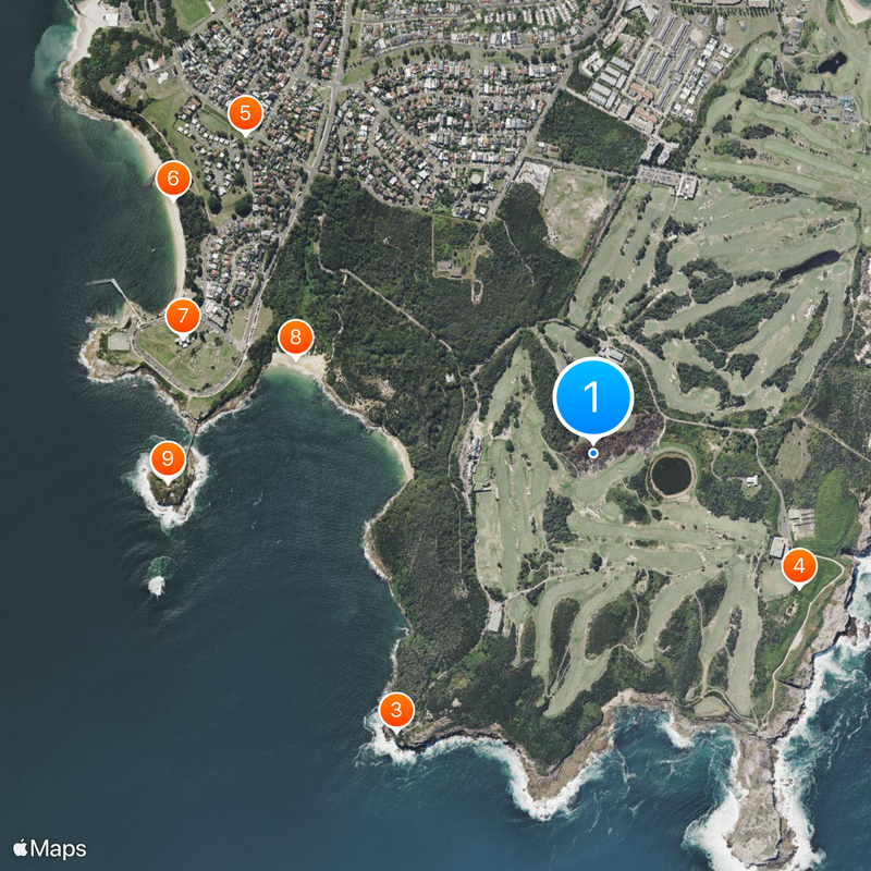 La Perouse Map