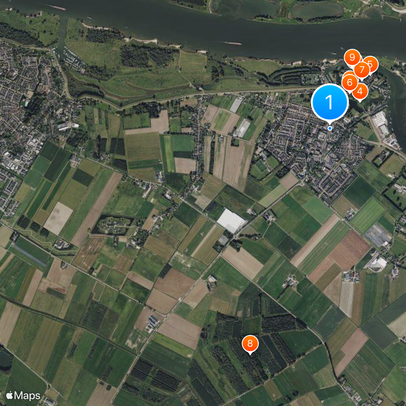 Woudrichem Map
