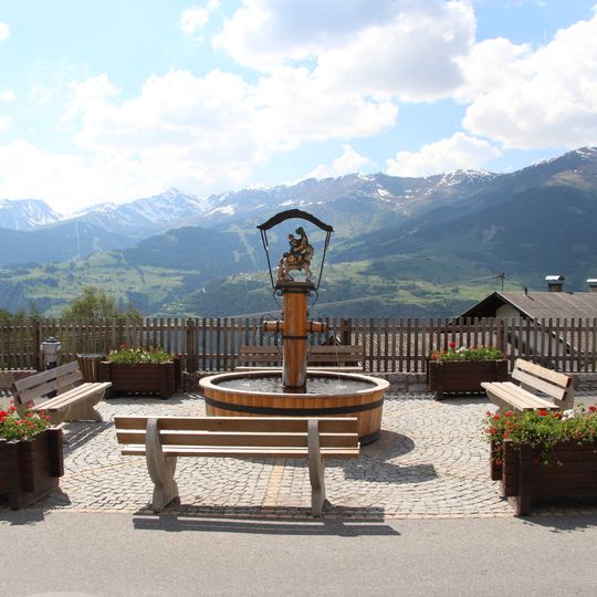 Dorfbrunnen hl. Martin, Fendels