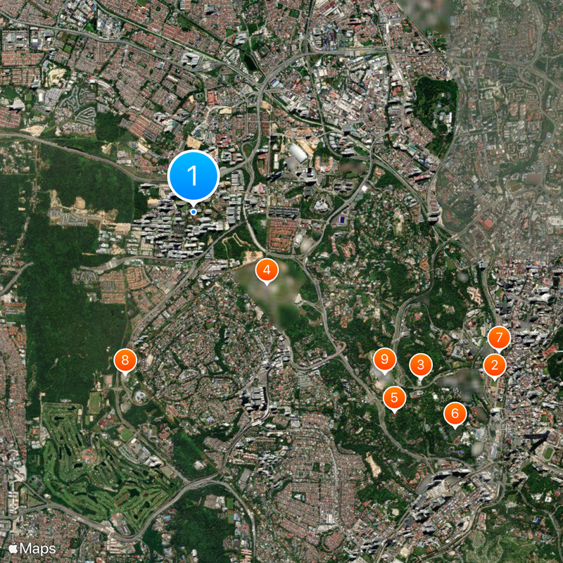Mont Kiara Map