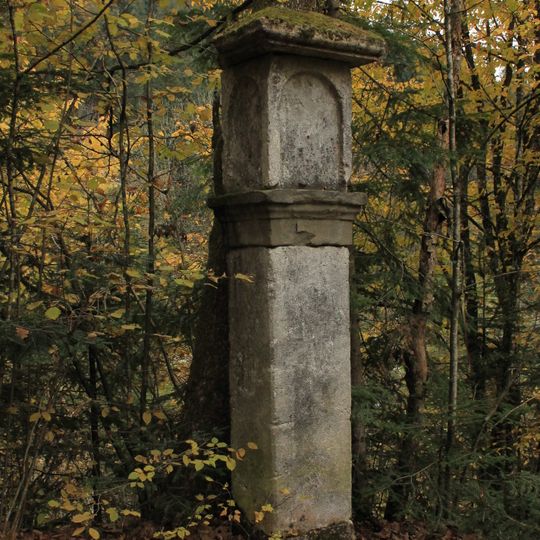 Znamenje pri kapeli sv. Ane, Kumen