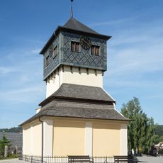 Bell tower of Saint Bartholomew church in Czermna
