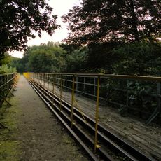 Narrow gauge railway bridge in Koronowo