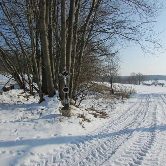 Kříž severně od Proseče pod Křemešníkem u polní cesty do Plevnice
