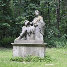 Statue of Mars in Veltrusy Park