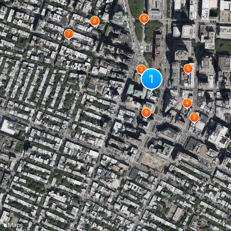 Brooklyn Law School Map