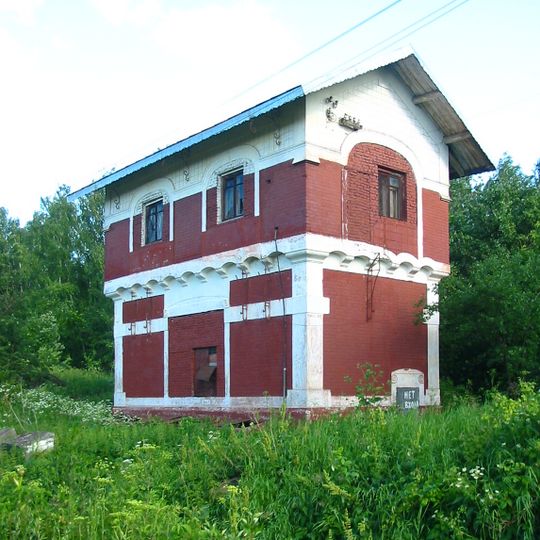 Будка центрального управления стрелками и сигналами