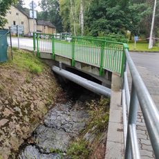 Most silnice III/14611 přes Dobrovodský potok na hranici Dobré Vody a Třebotovic