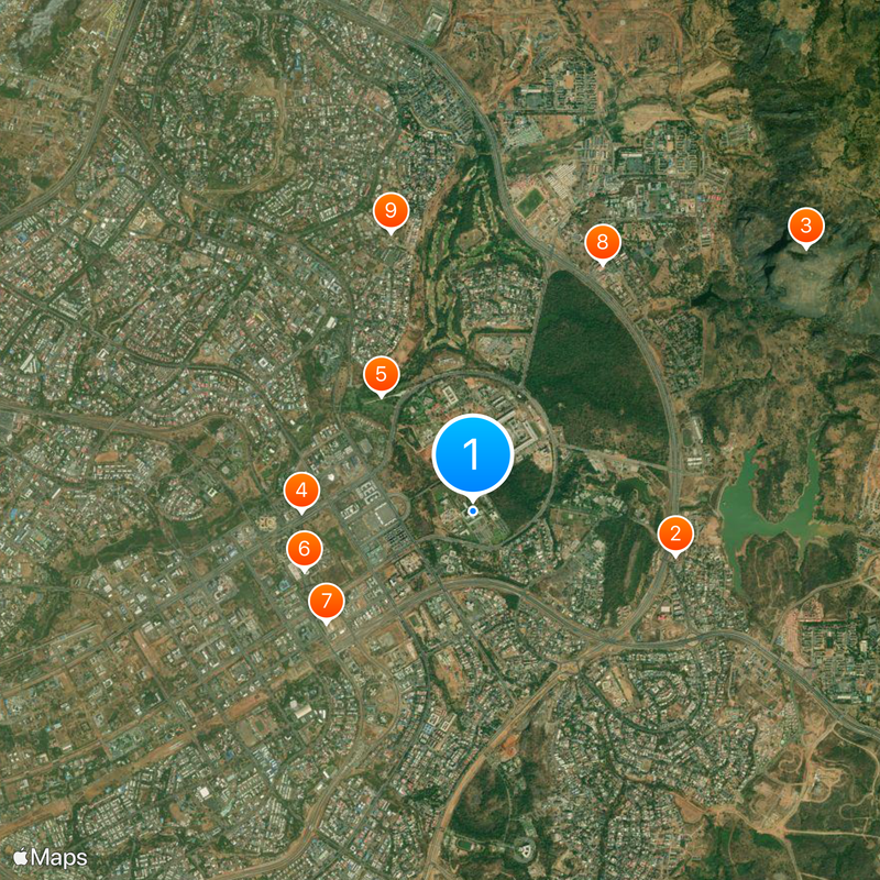 Corte Suprema de Nigeria Mapa