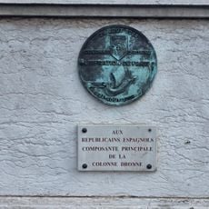 Commemorative plaque