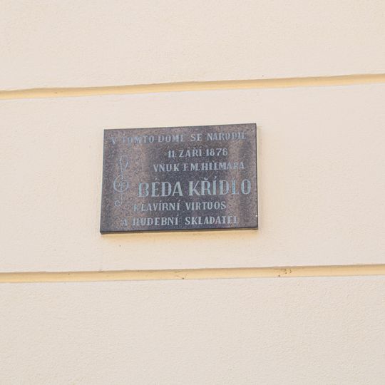 Pamětní deska Bédy Křídla