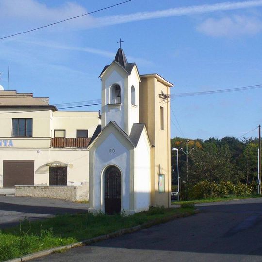 Kaple na návsi v Jiřicích