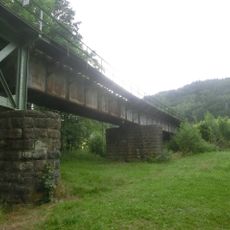 Železniční most přes Jizeru v Horní Sytové