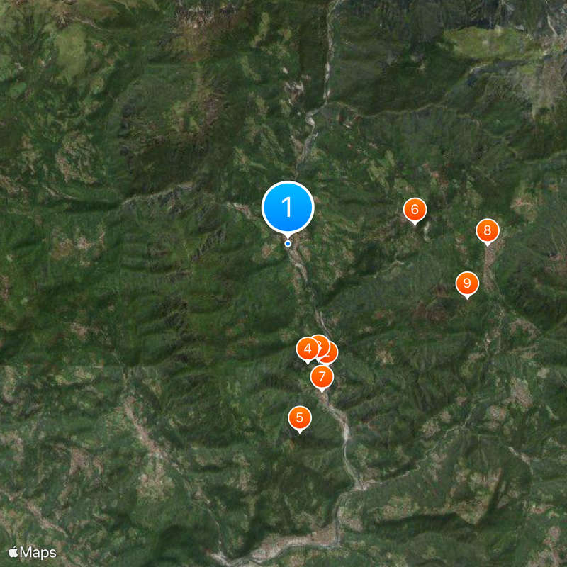 Val Brembana Map