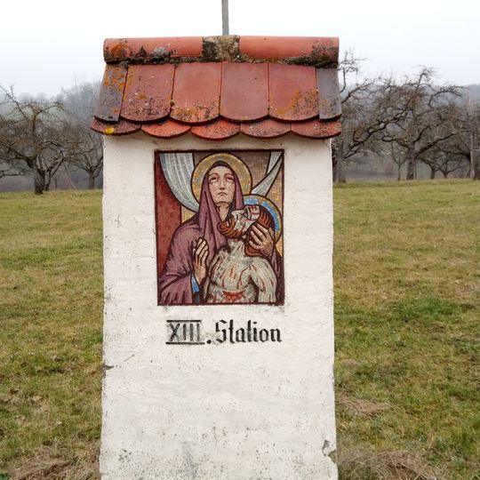 Kreuzweg Alter Nack; Ostringstraße in Hausen