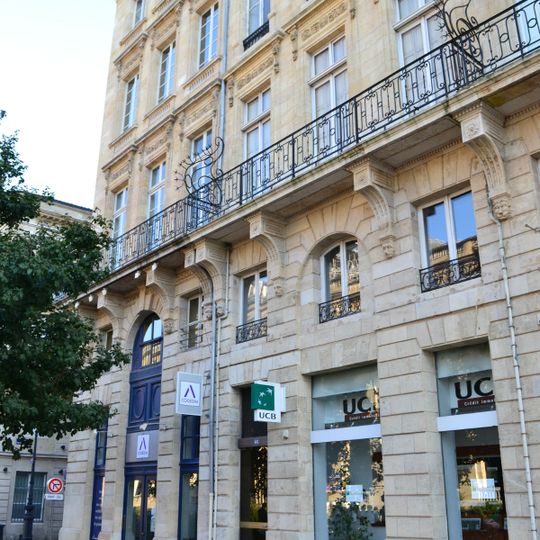 Immeuble, 48 cours du Chapeau-Rouge