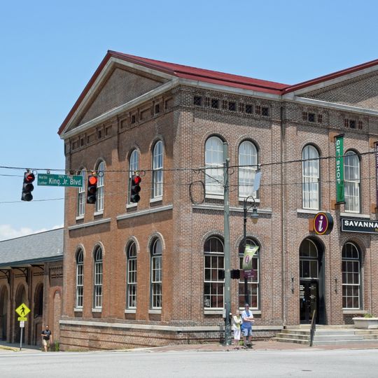 Central of Georgia Depot and Trainshed