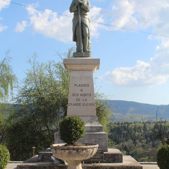 War memorial of Plagne